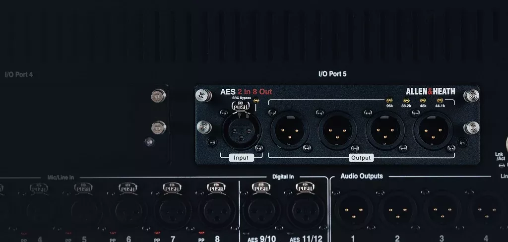 Allen & Heath M-DL-DIN-A 8-Channel AES3 Input Module