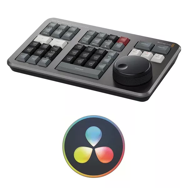 Blackmagic Design DaVinci Resolve Speed Editor Bundle with DaVinci Resolve 17 Studio (Activation Card)