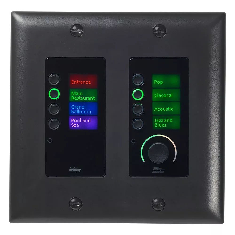 BSS EC-8BV-BLK-US Decora Mount Ethernet Controller (Black)
