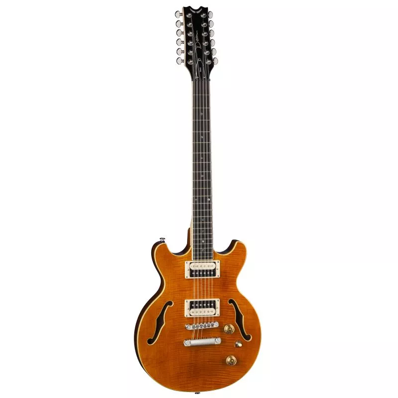 Dean Boca 12 String Trans Amber Electric Guitar BOCA12 TAM