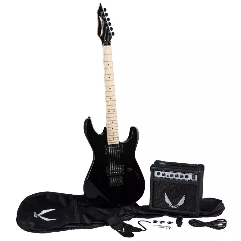 Dean Custom Zone Electric Guitar Pack CBK w/Amp CZONE CBK PK