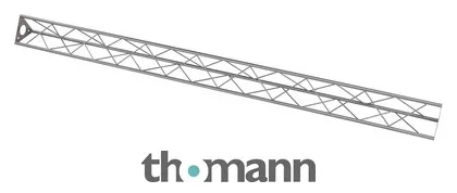 Decotruss 3 Point Truss Silver 2m