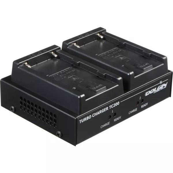 Dolgin Engineering TC200 Two-Position Simultaneous Battery Charger for Sony BP-U30, BP-U60, BP-U90