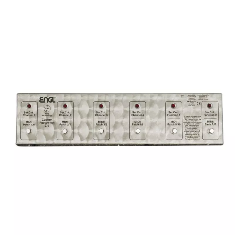 ENGL Amps Z-9 MIDI FOOTSWITCH