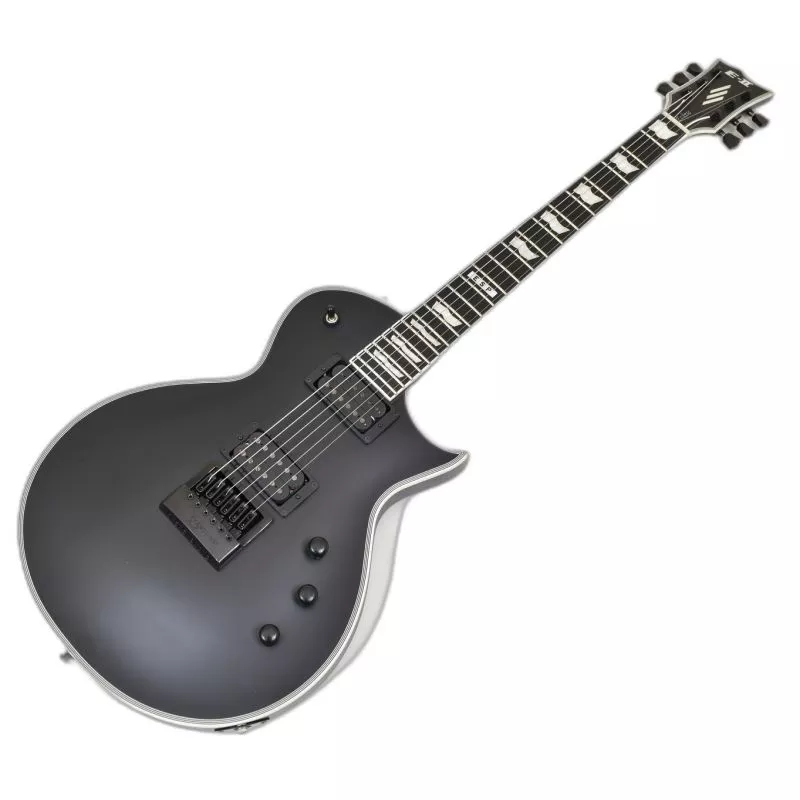 ESP E-II Eclipse Evertune Electric Guitar Black Satin 53213