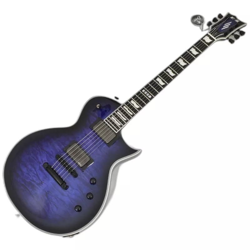 ESP E-II Eclipse QM Guitar Reindeer Blue B-Stock 53203