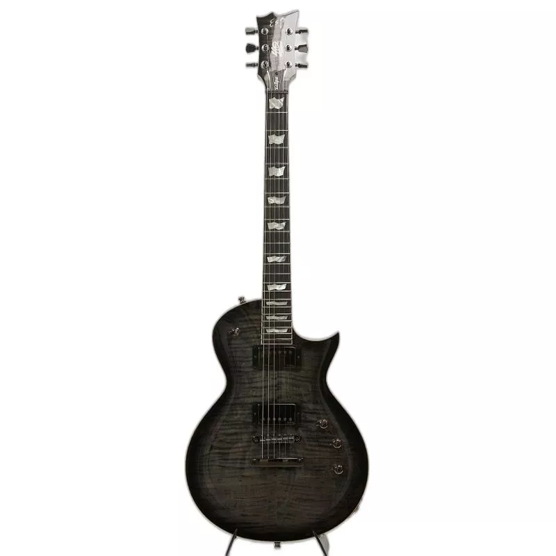 ESP ECLIPSE 40TH 2015 See Thru Black Sunburst Electric Guitar #16