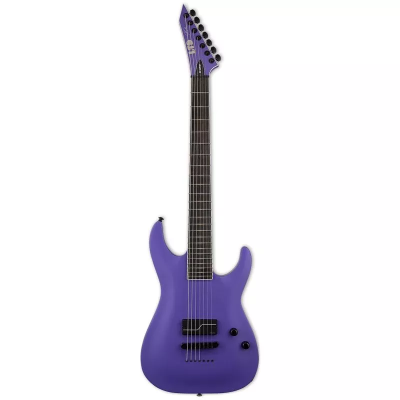 ESP LTD SC-607 Baritone 1 Hum Stephen Carpenter Deftones Purple Electr