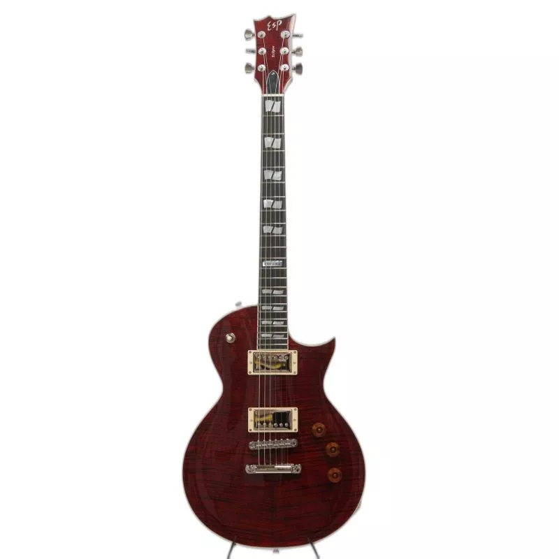 ESP USA Eclipse See Thru Black Cherry Chambered Electric Guitar