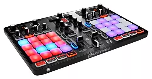 Hercules P32 DJ Controller with High Performance Pads