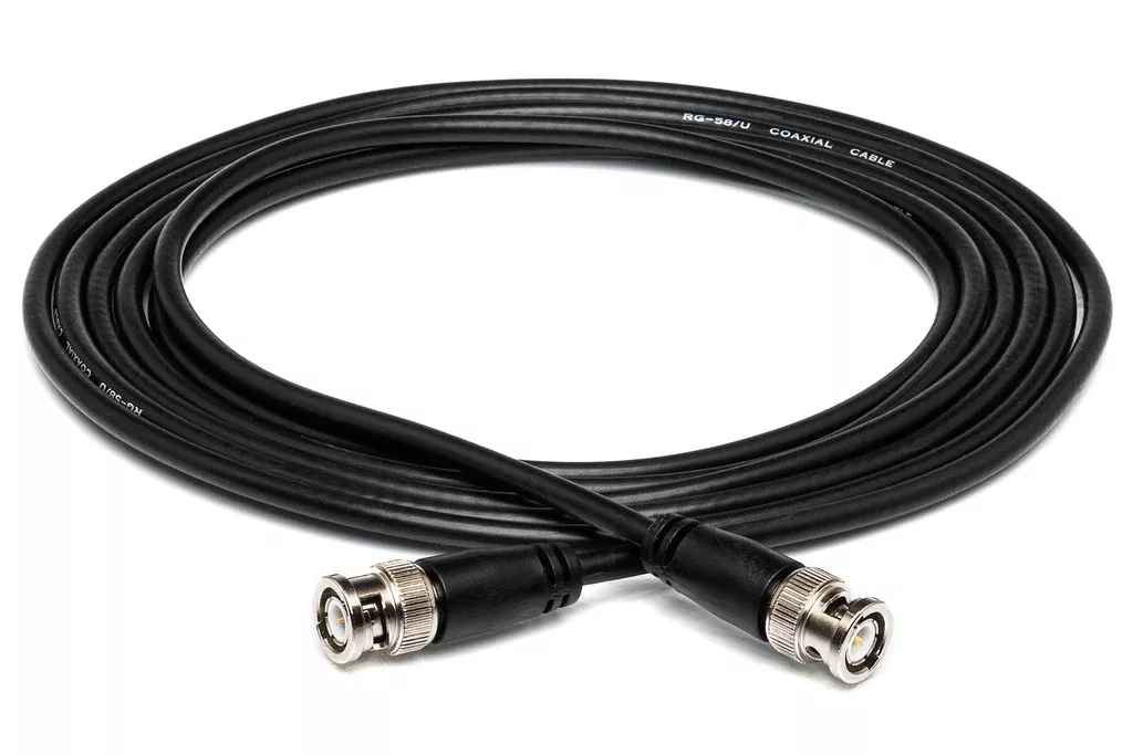 HOSA - 50-ohm Coax, BNC to Same, 3 ft