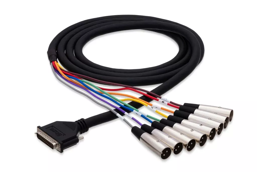 HOSA - Balanced Snake, DB25 to XLR3M, 7 m