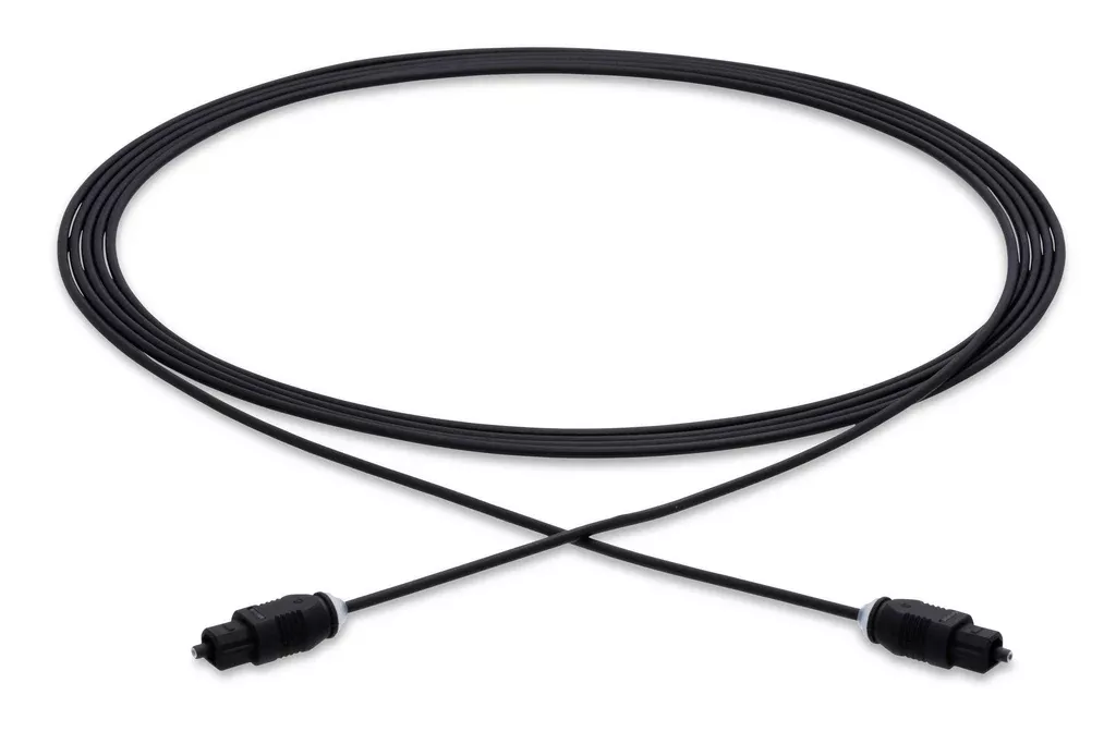 HOSA - Fiber Optic Cable, Toslink to Same, 3 ft