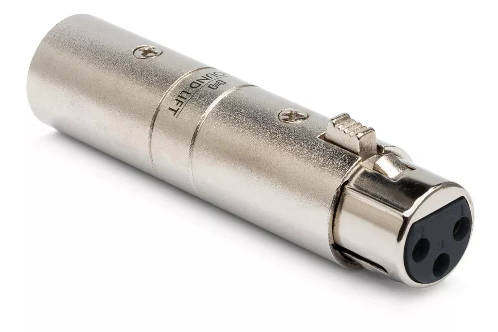 HOSA - Ground Lifter, XLR3F to XLR3M