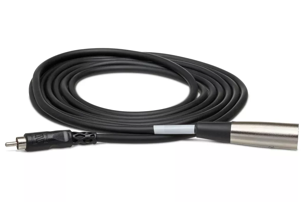 HOSA - Unbalanced Interconnect, RCA to XLR3M, 3 ft