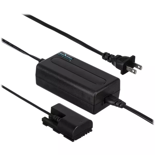 IndiPRO Tools AC Power Supply with LP-E6 Dummy Battery (8 ft)