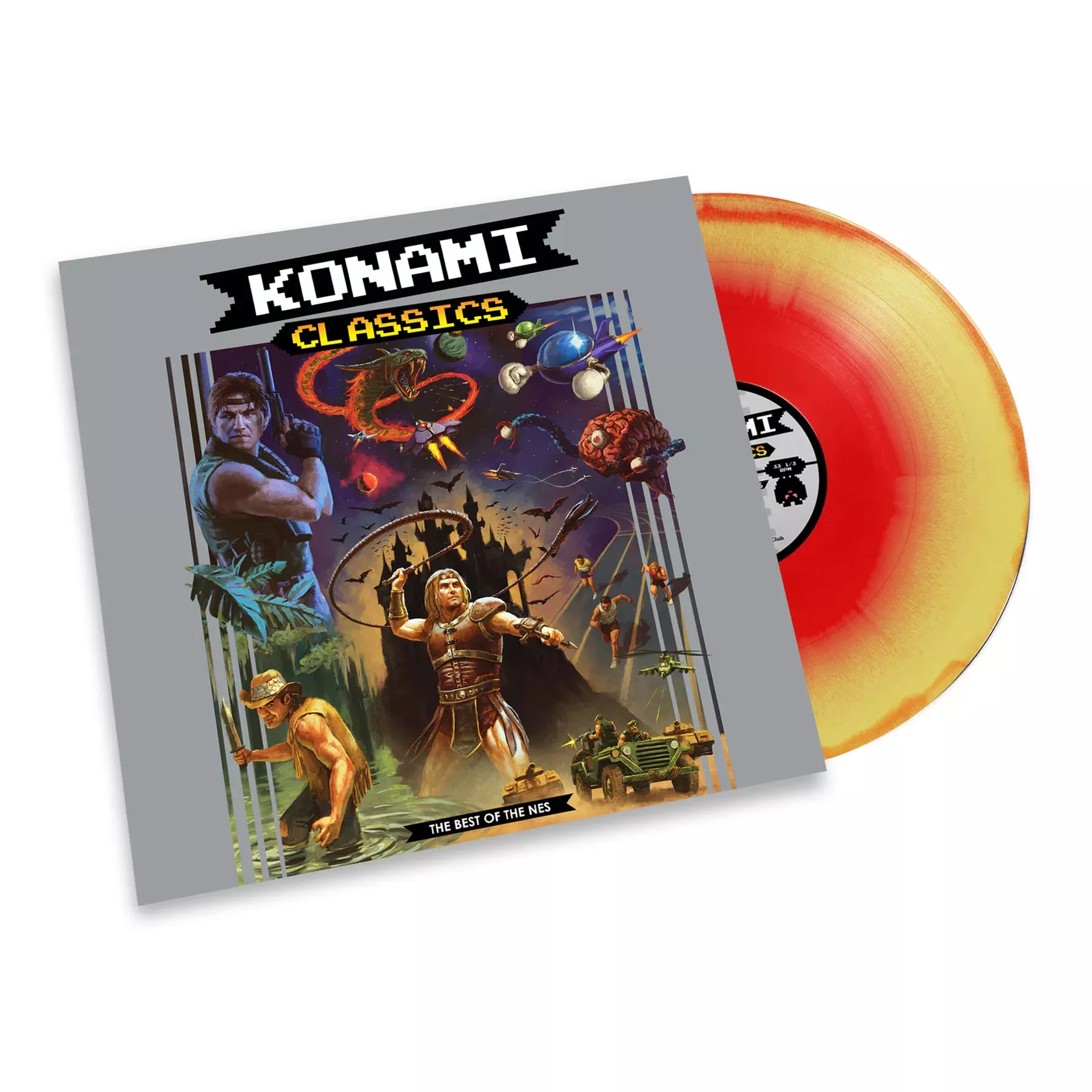 Konami Classics - Best Of The NES (Colored Vinyl) Vinyl LP - PRE-ORDER