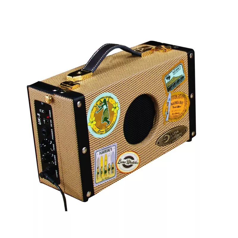 Luna Uke Portable Suitcase Amp 5 Watt UKE SA 5