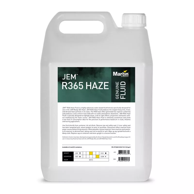 Martin JEM R365 Haze Fluid 4x 5L
