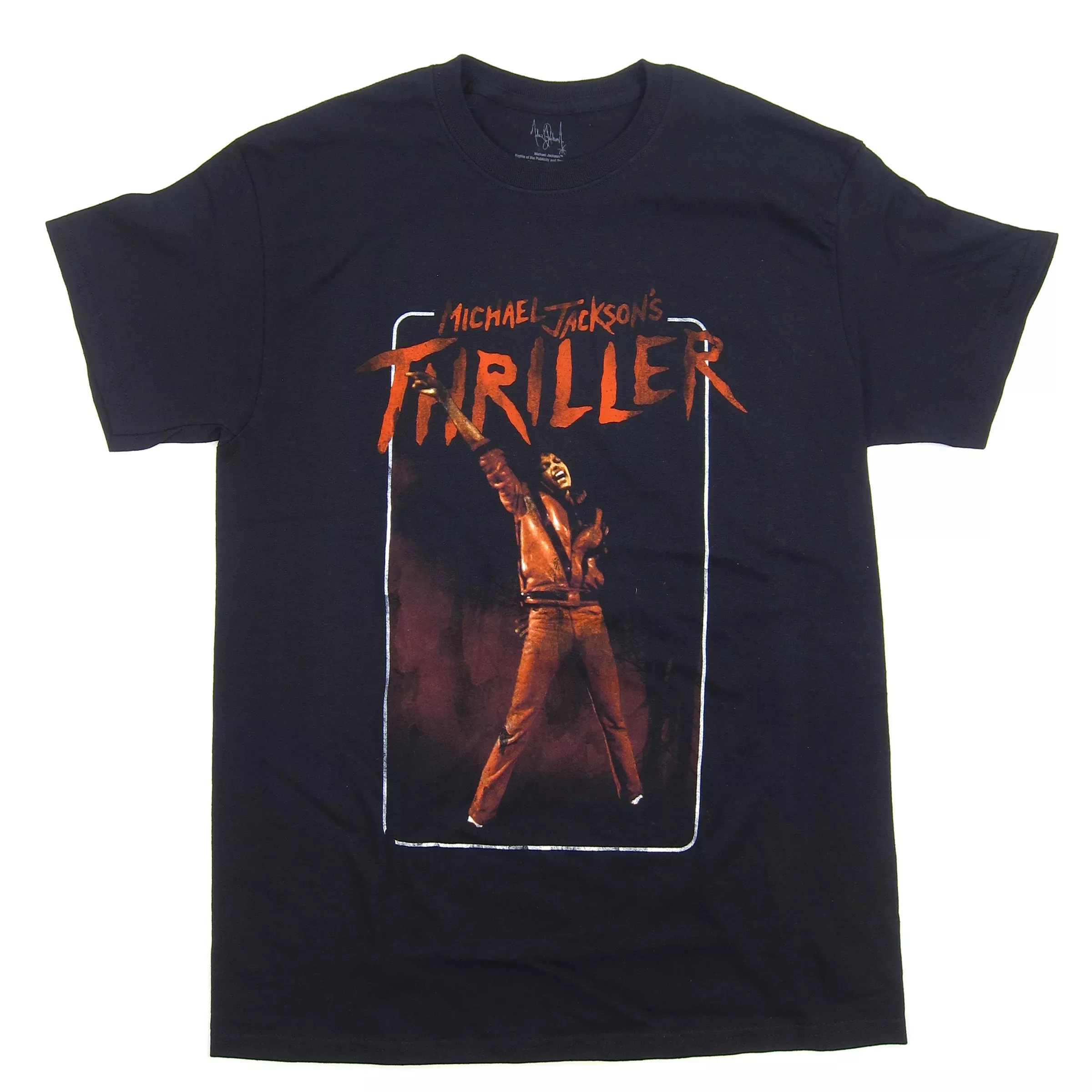 Michael Jackson's Thriller Shirt - Black
