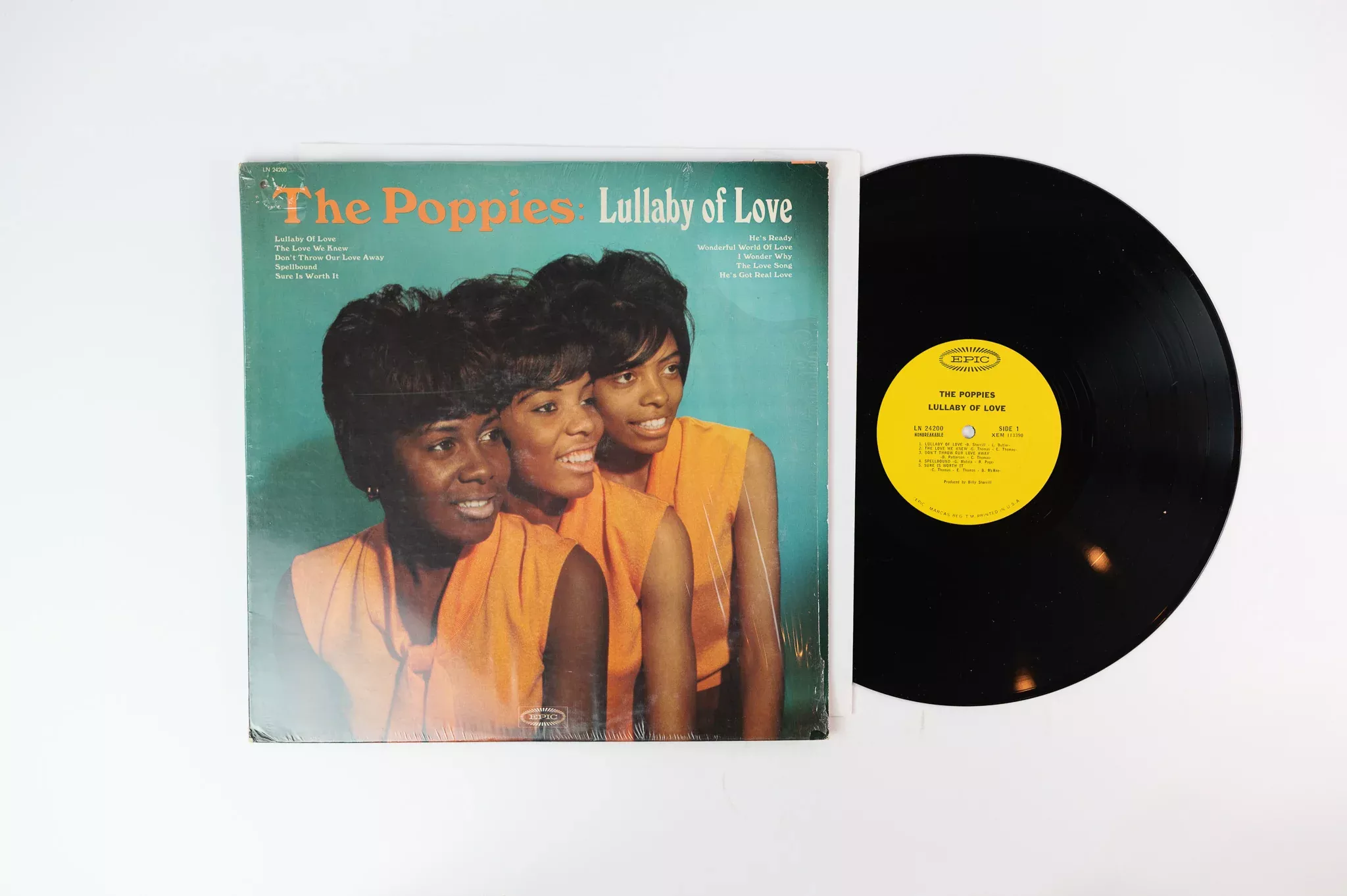 The Poppies - Lullaby Of Love on Epic Mono