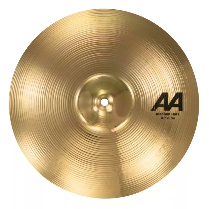 SABIAN 14" AA Medium Hat Bottom Brilliant Finish