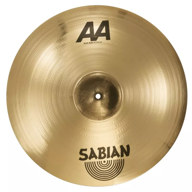 Sabian 21" AA Bash Ride Brilliant Finish