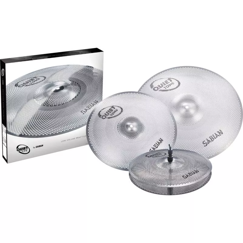 SABIAN Quiet Tone Practice Cymbals Set QTPC503