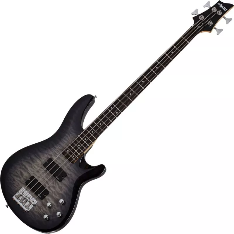 Schecter C-4 Plus Bass Charcoal Burst