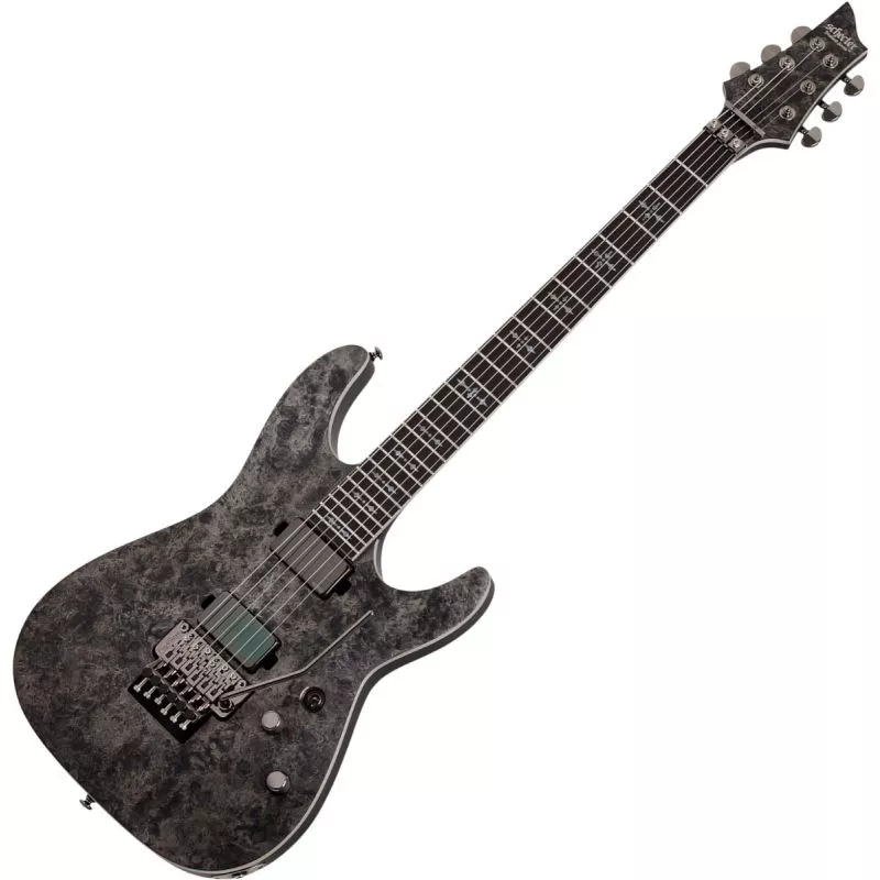 Schecter Ernie C C-1 guitar in Black Reign
