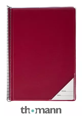 Star Music Folder 662a/25 Red