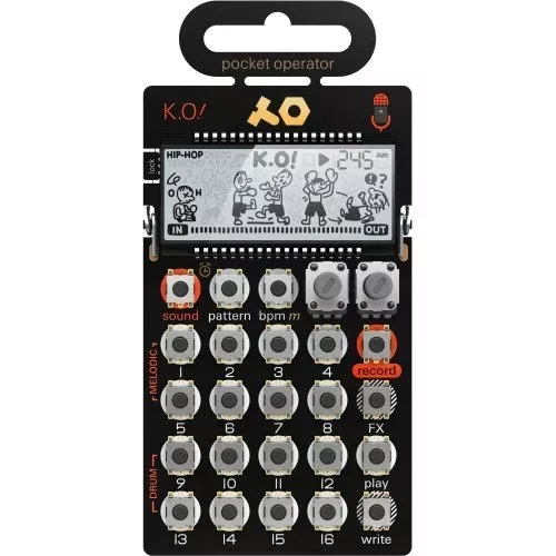 teenage engineering PO-33 KO Pocket Operator Micro Sampler
