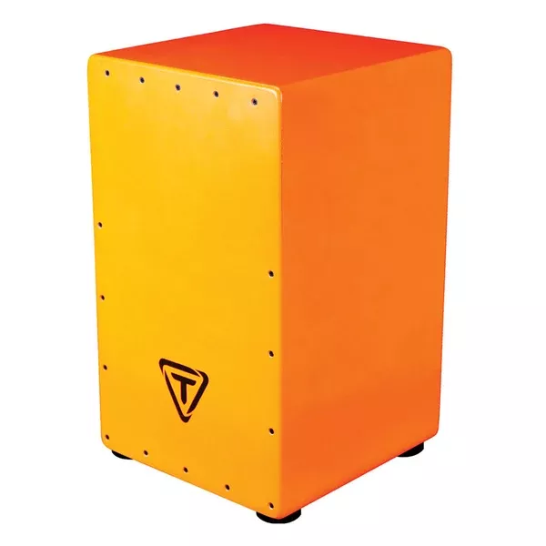 Tycoon Percussion Bold Series Cajon Pack - Orange