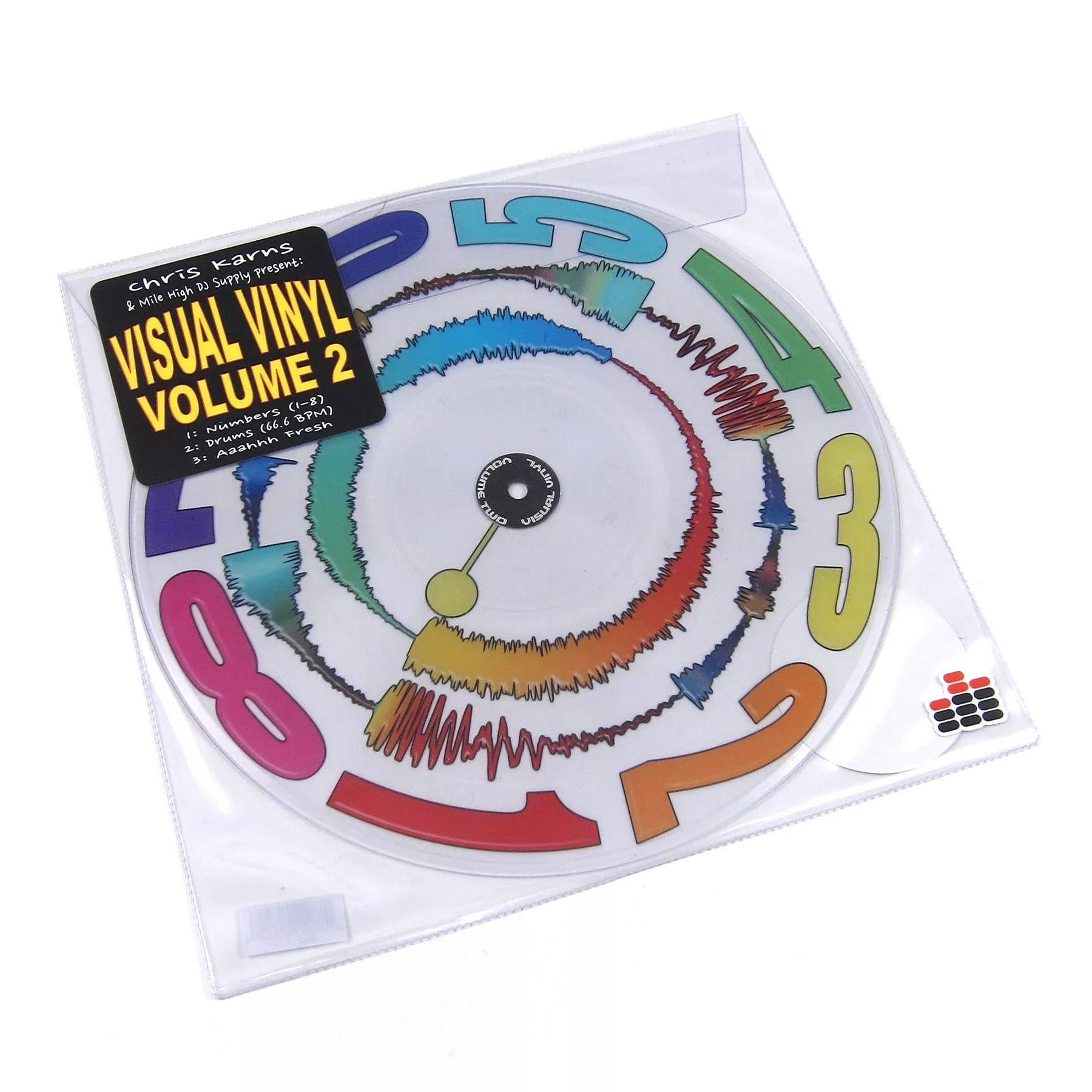 Visual Vinyl Vol.2 Scratch (Clear Vinyl) Vinyl 12"