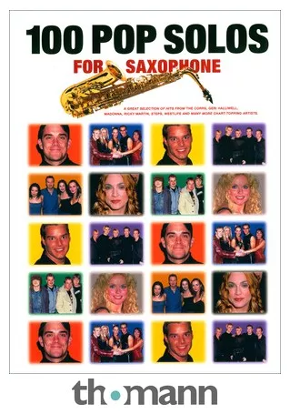 Wise Publications 100 Pop Solos for Saxophone